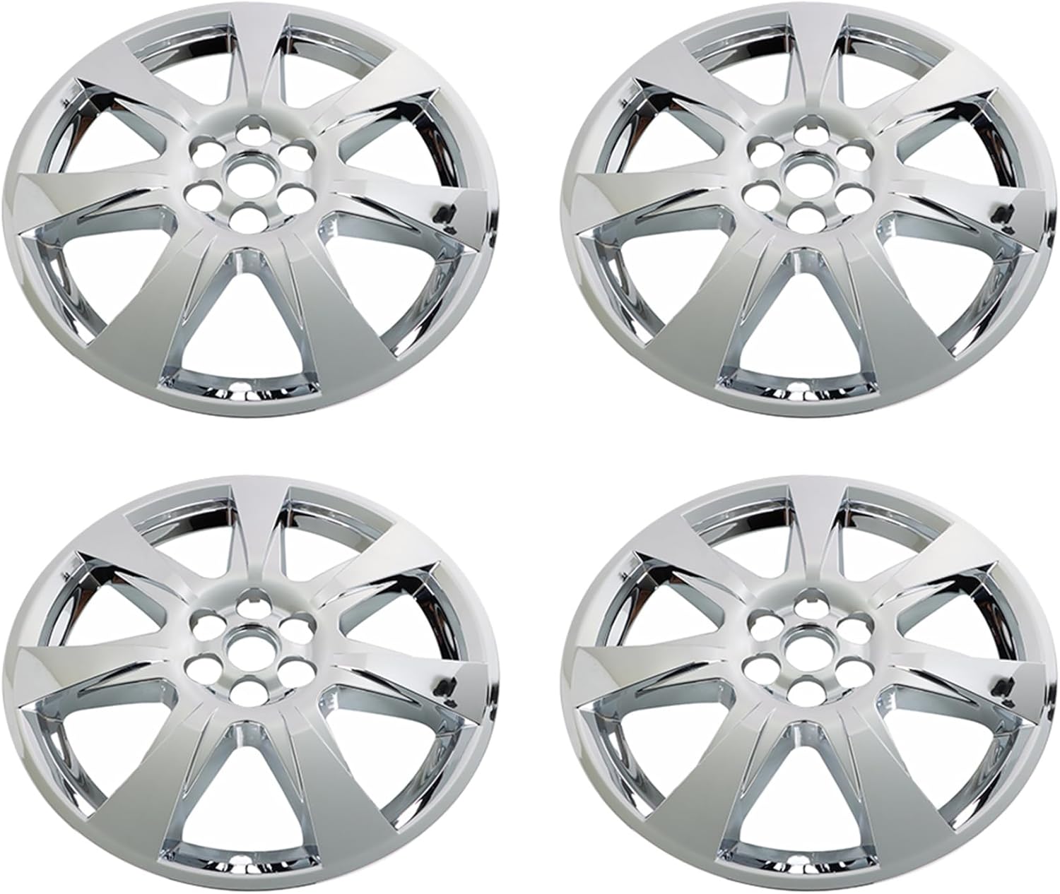 4Pcs 20" Hubcaps Replacement for SRX 2010-2012 Chrome Wheel Cover Hub Caps Rim Cover