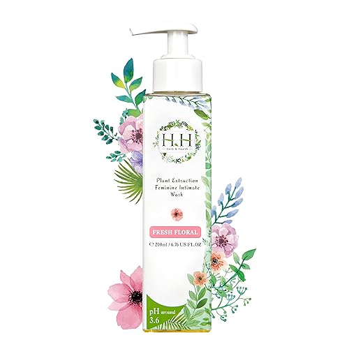 Miniatura 10 de HH Herb & Health Mujeres pH Balance Lavado Femenino - Aceite esencial de planta natural hidratante vaginal para mujeres piel sensible período íntimo