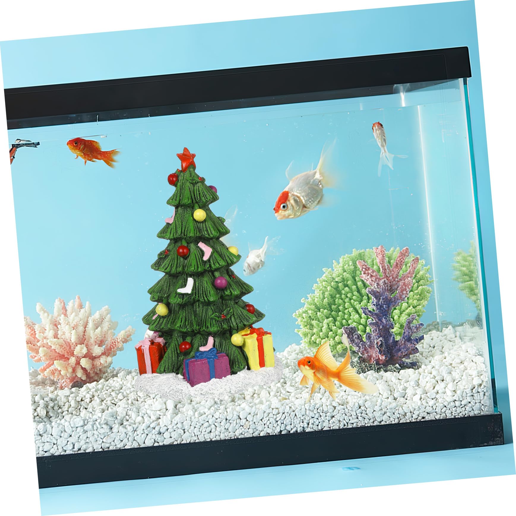 BESPORTBLE Décoration Aquarium Résine Accessoire Arbre Mort pour Aquariums Et Bacs à Poissons Ornement Festif pour Décor Aquatique