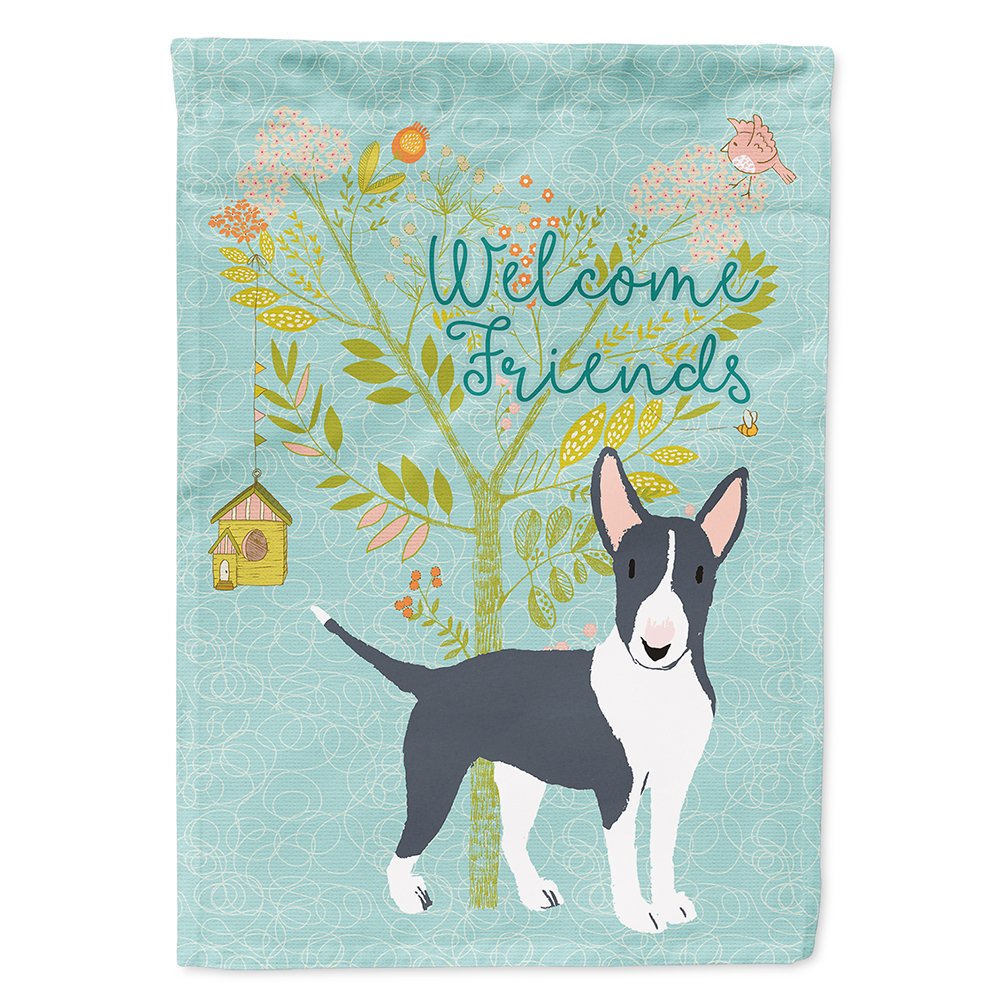 Drapeau Bull Terrier grand format multicolore en toile résistante pour décoration extérieure