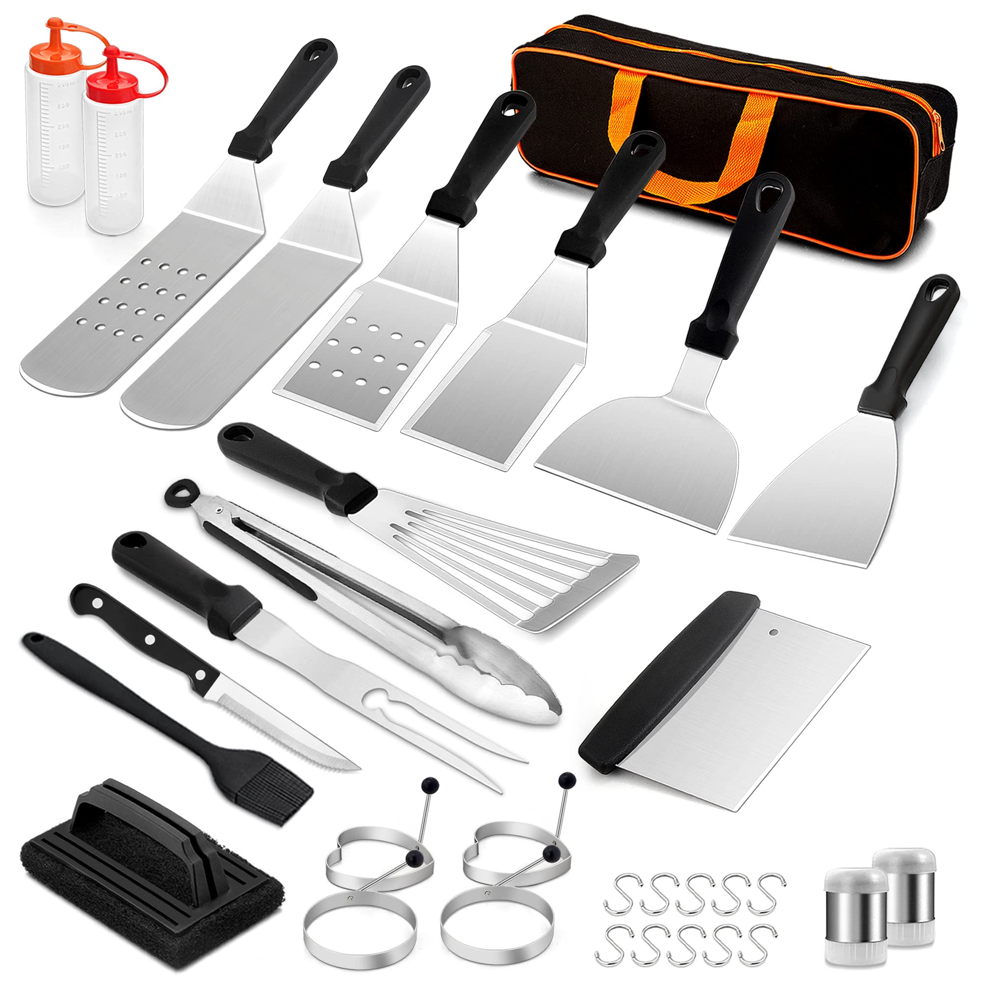 Buy Leonyo Griddle Accessories Set of 22, Heavy Duty Professional