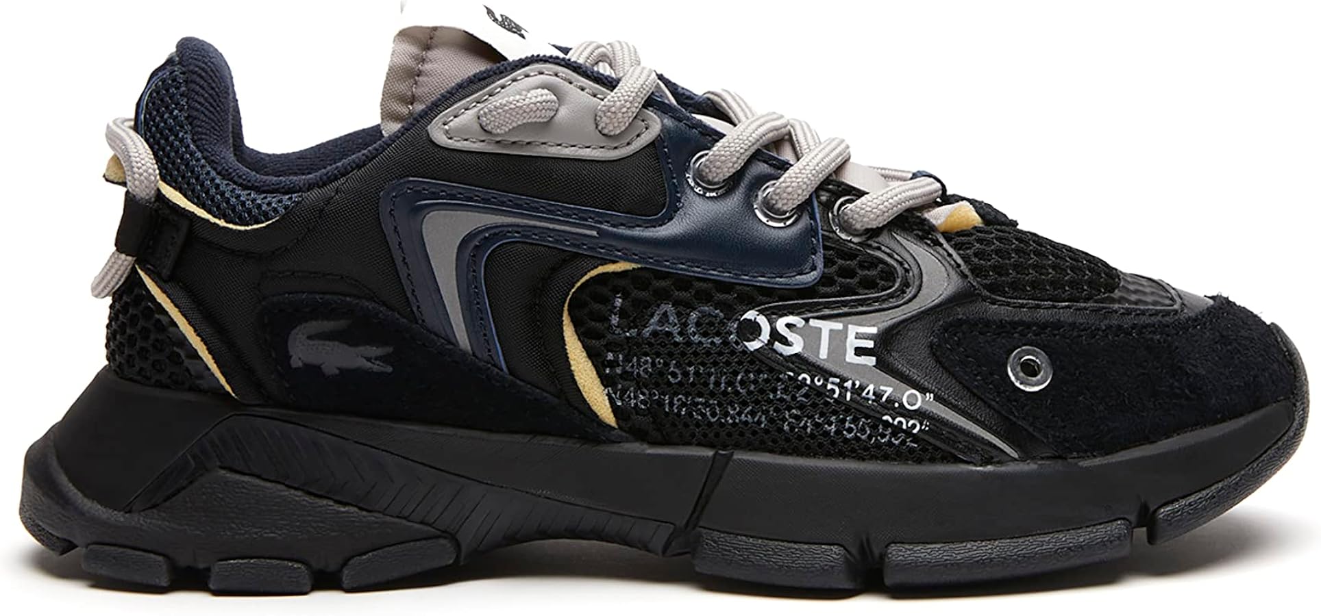 Amazon | [ラコステ] レディース L003 NEO 123 1 SFA ブラック 23.5cm