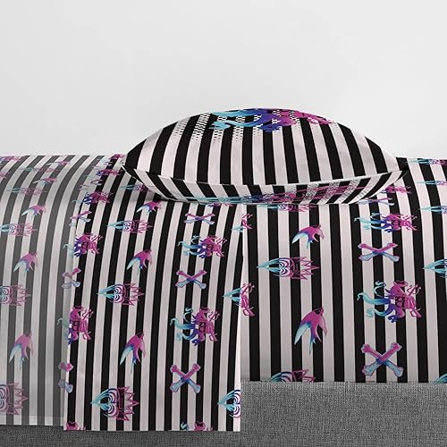 Vista 93 de Jay Franco - Juego de sábanas de tamaño matrimonial Tune Up de Cars, de Disney Pixar, de 4 piezas, azul