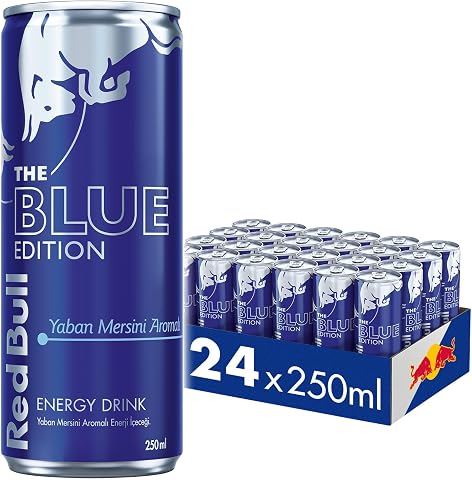 Red Bull Enerji İçeceği, Yaban Mersini, 250 ML (24'Lü Paket, 24 x 250 ML), Enerji, Kutu