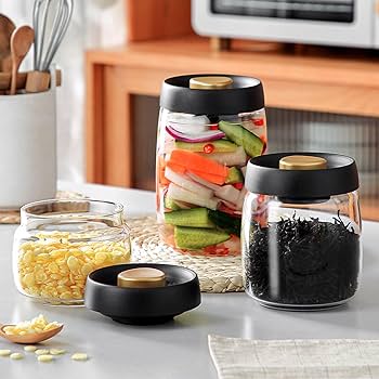 Amazon.co.jp: 真空密閉瓶 真空密閉ジャー ガラス コーヒー
