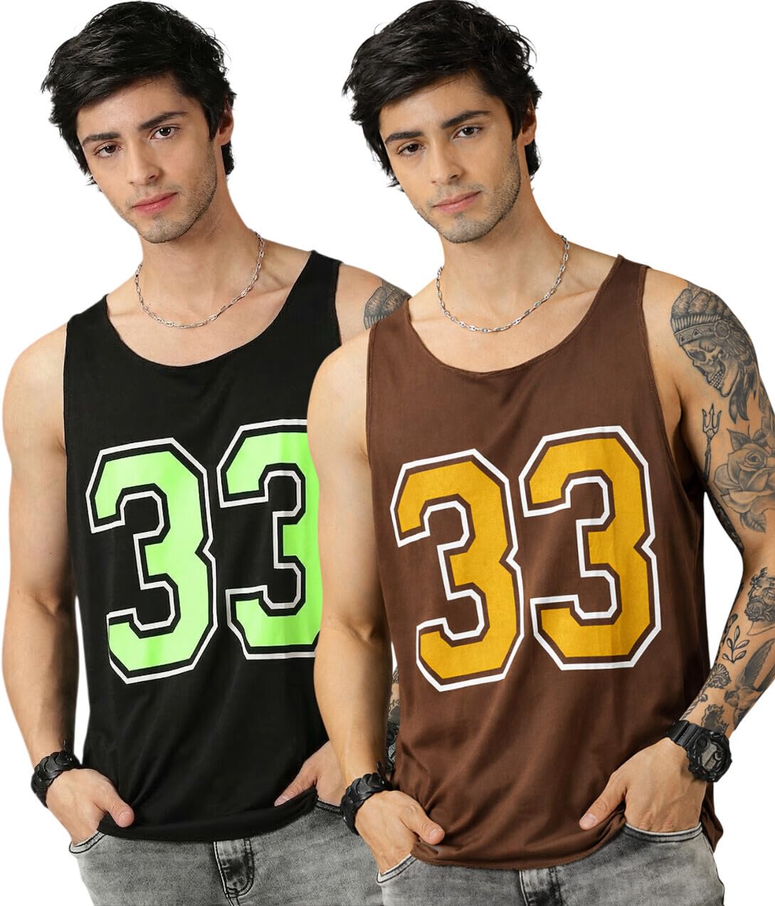 Diversify Men's Cotton Sleeveless Regular Fit Printed Combo T-Shirt Pack of 3 - Review, Price and Buying Guide