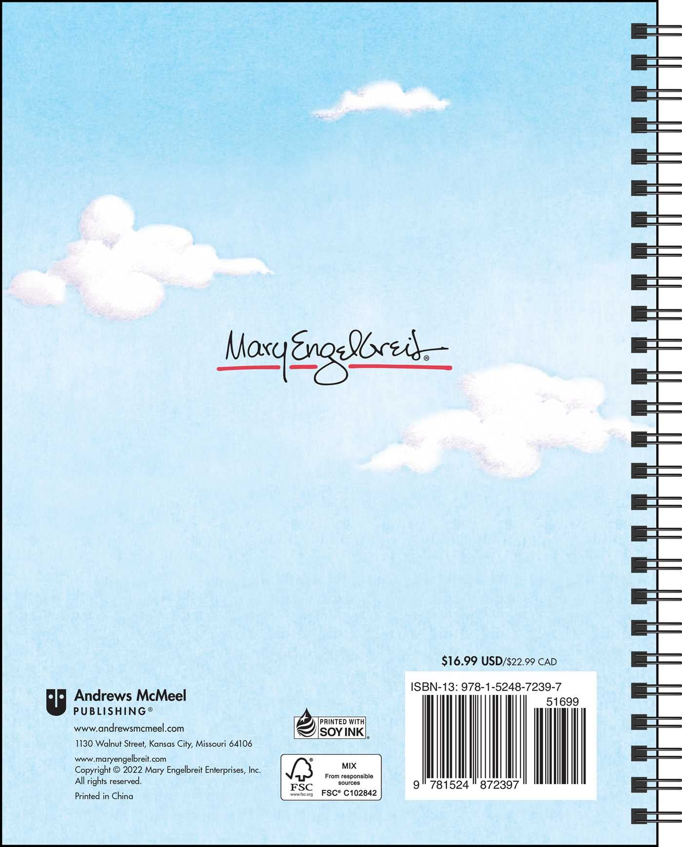 Mary Engelbreit's 12-Month 2023 Monthly/Weekly Planner Calendar