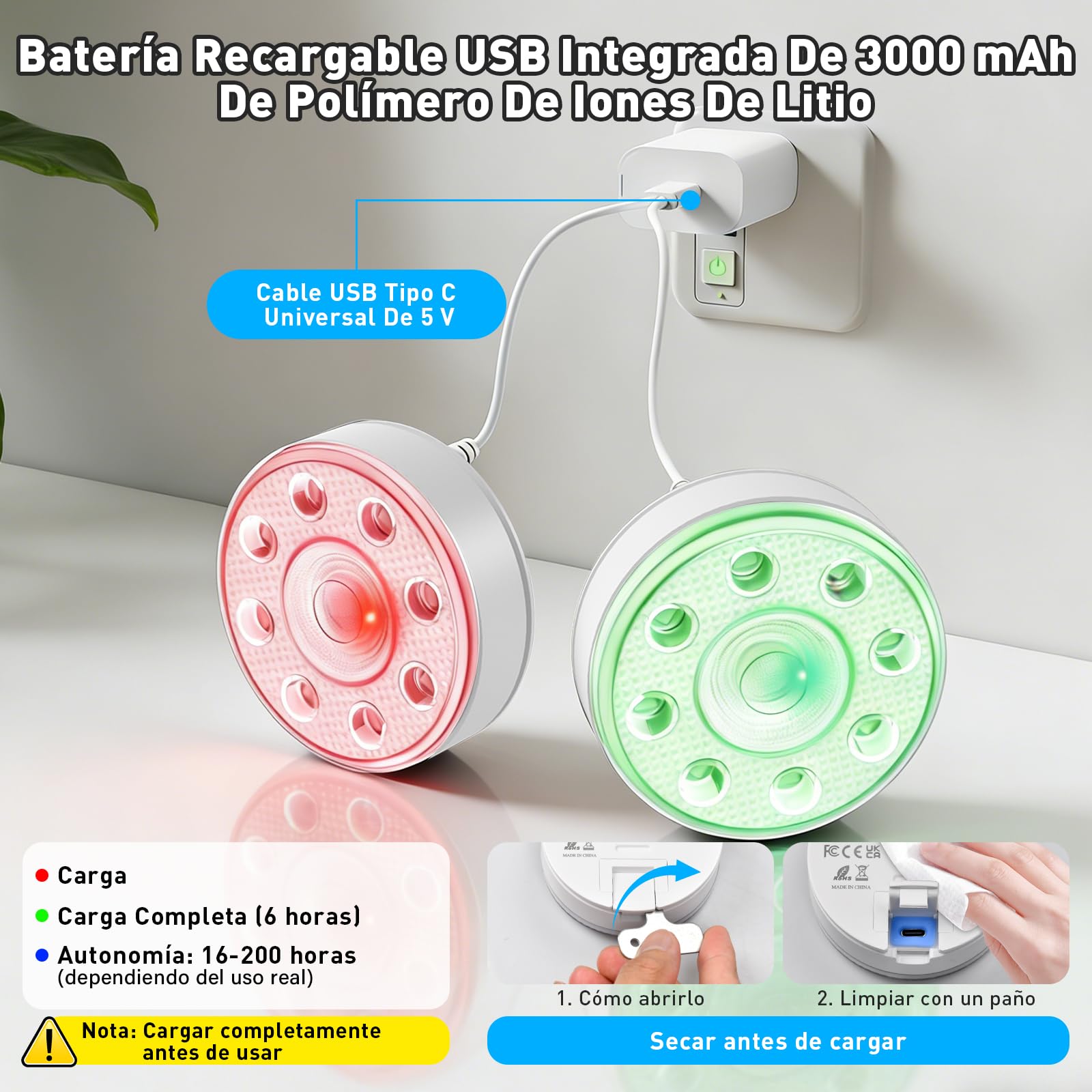 Luces para Piscina, Sumergible Recargable Luces LED Piscina Desmontable con Mando a Distancia, Iluminación Magnética Flotante LED RGB para Piscinas, Estanques, Fuentes, Acuarios (2 Pieza)