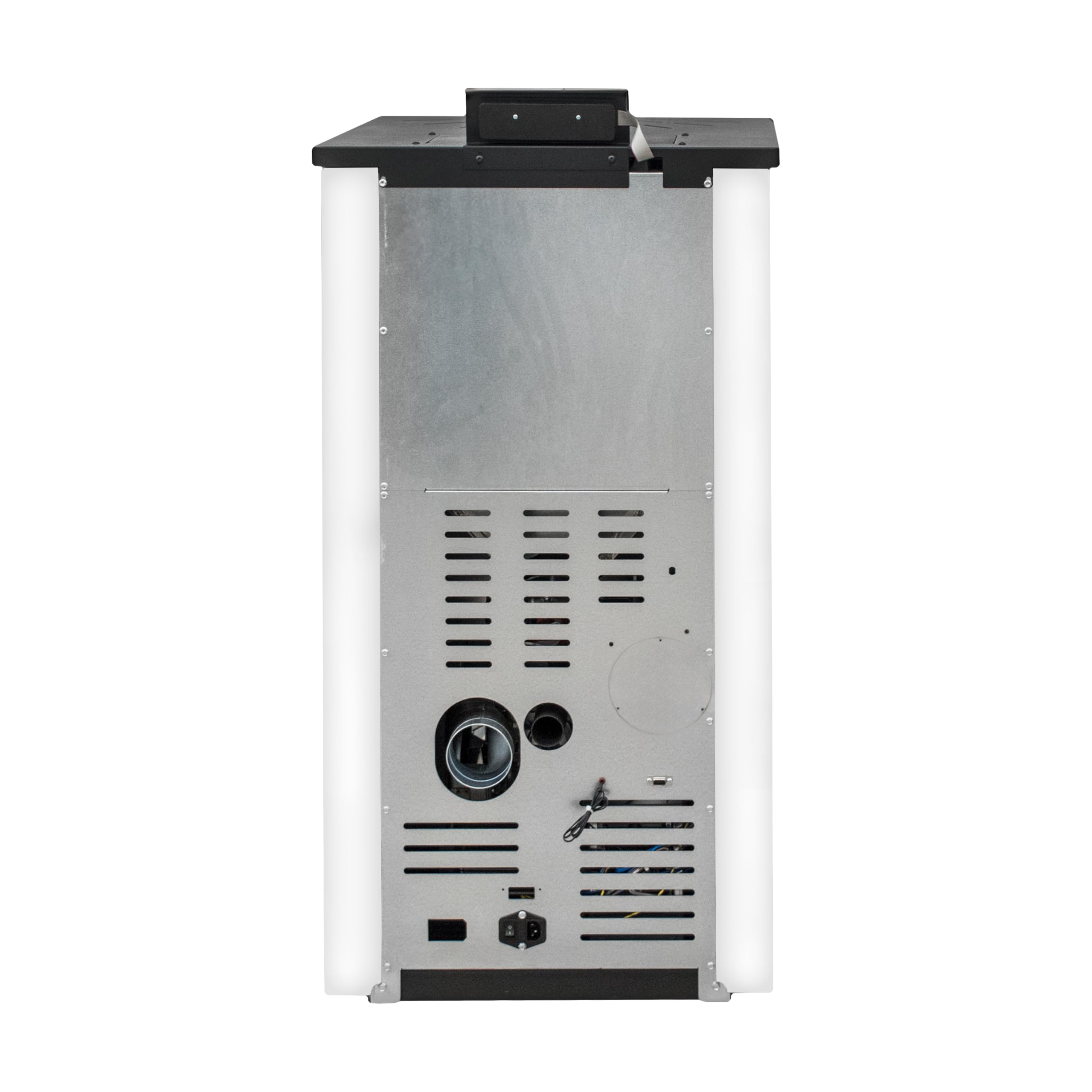 STUFE A PELLET ITALIA Canada 14 KW WiFi | Pelletöfen Effizienz 89% Heizt 130m² Autonomie 15 Std. Programmierbar WiFi-Steuerung 5 Geschwindigkeiten und Leistungsstufen 24 Monate Garantie Weiß