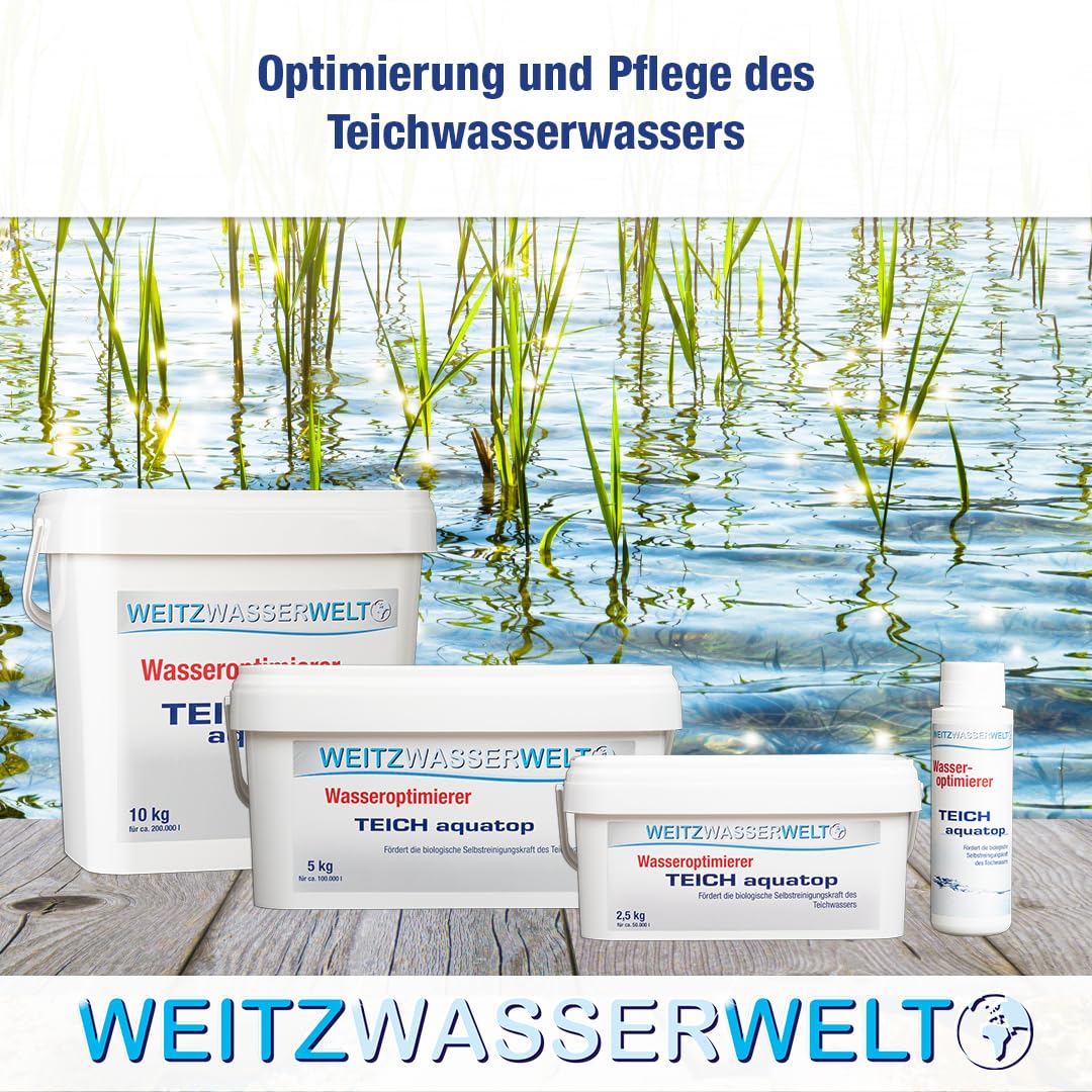 TEICH aquatop - Pflege des Wassers im Teich (2,50 kg)