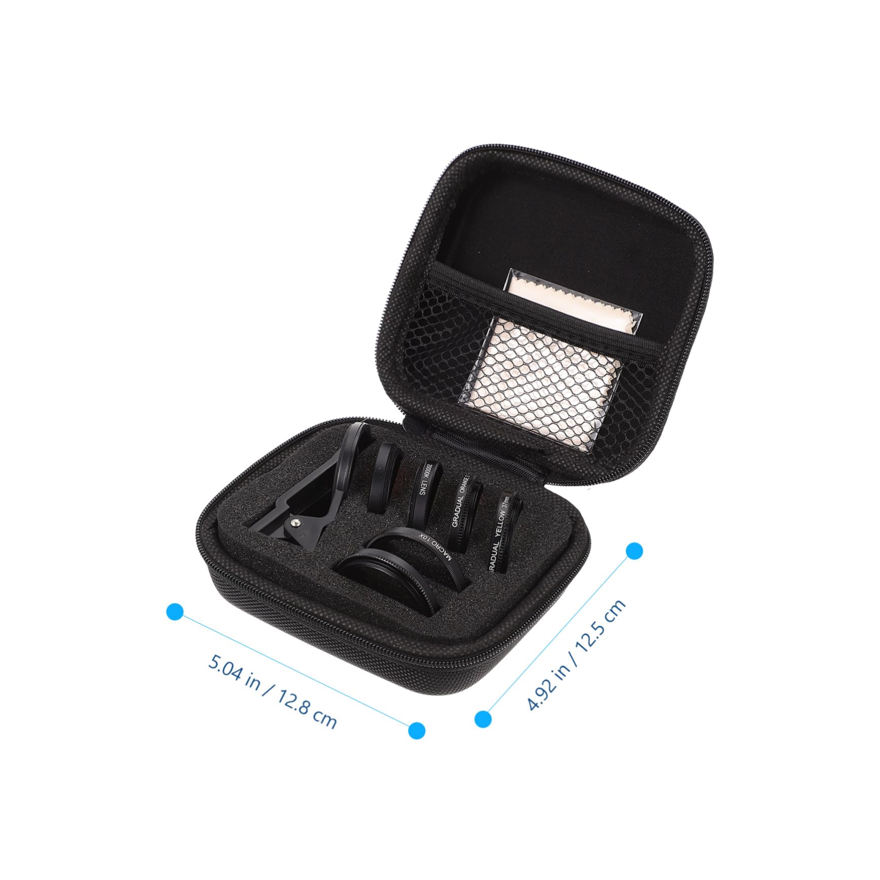 UPKOCH 1satz Cpl-Filter Smartphone-kameras Kreative Fotofilter Mit Gradientgelb Und Blaues Licht Entfernen Tragbares Design Kompatibel Mit Meisten Smartphones