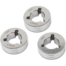 3PCS 053700 Drive Roll Fits for Miller Millermatic 200/210/212/250/251/252 /DVI/Pulser/Vintage Welder 22/32/52 Series V-Groove .035" 3