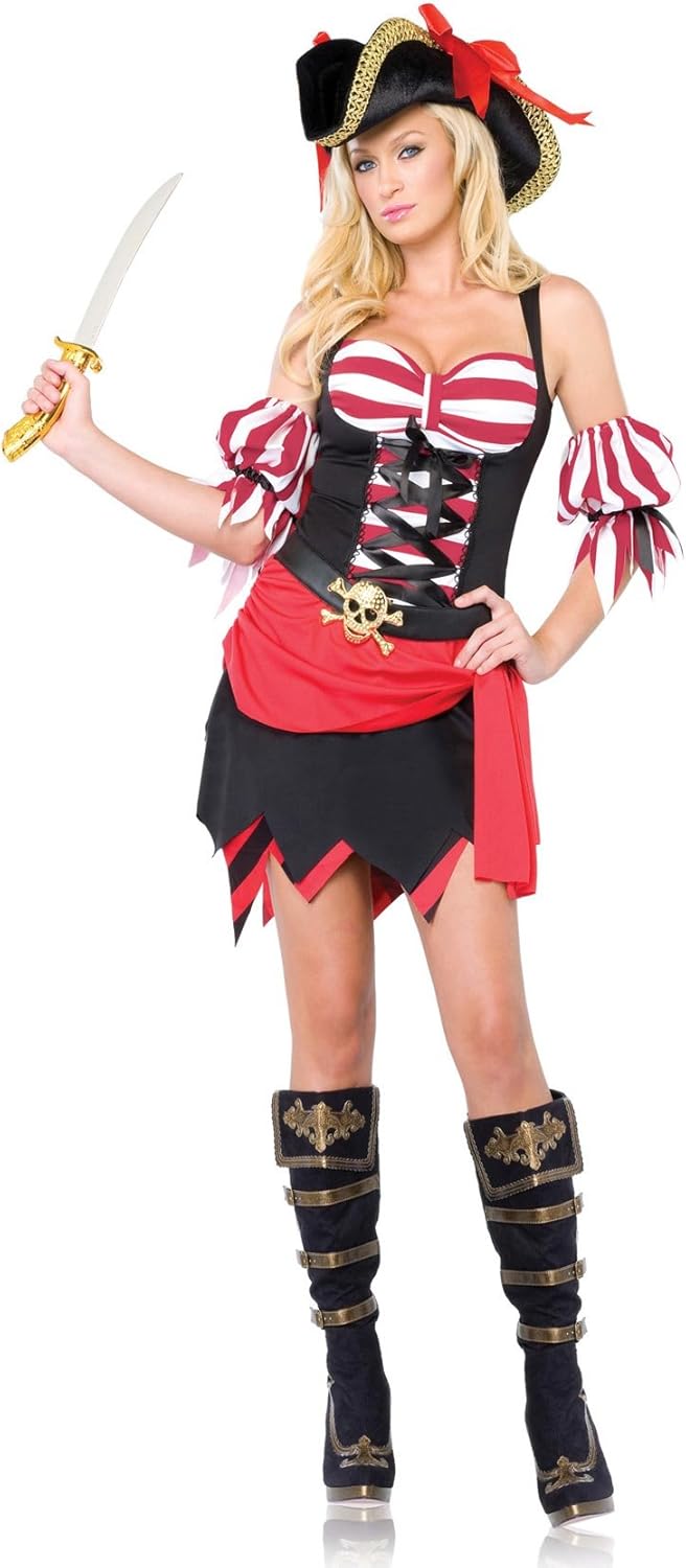 Sexy Adult Women Rogue Pirate By Leg Avenue, As Shown, X-Large