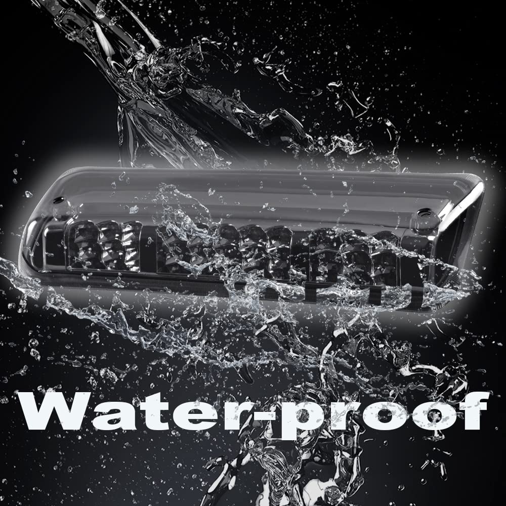 G-PLUS Rear Third Brake Light Led Tail Light Compatible With 2004-2008 Ford F150 Explorer 3RD Cargo Led Tail Light Lamps,Amber Reflector