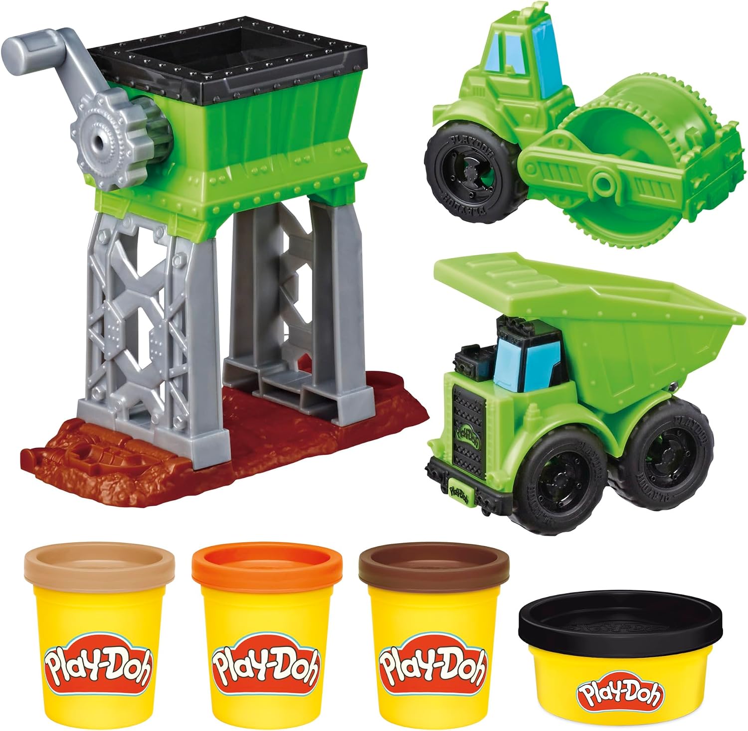 Play-Doh Gravel Yard Construction Playset