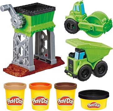 Play-Doh Gravel Yard Construction Playset