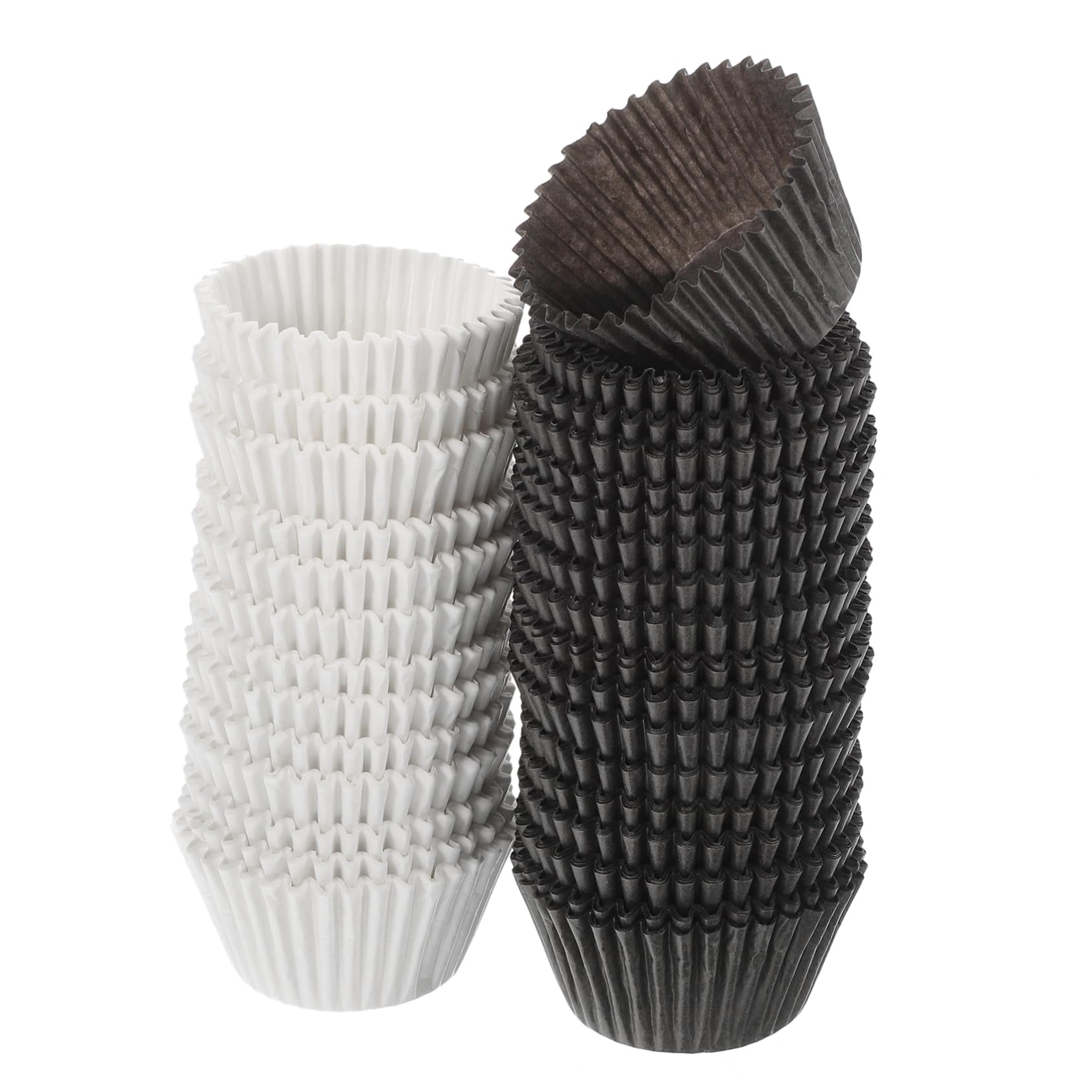 Capacillos sin Filtración para Cupcakes Grandes 1000 Piezas de Papel Resistente al Aceite Adecuado para Bodas y Fiestas Navideñas