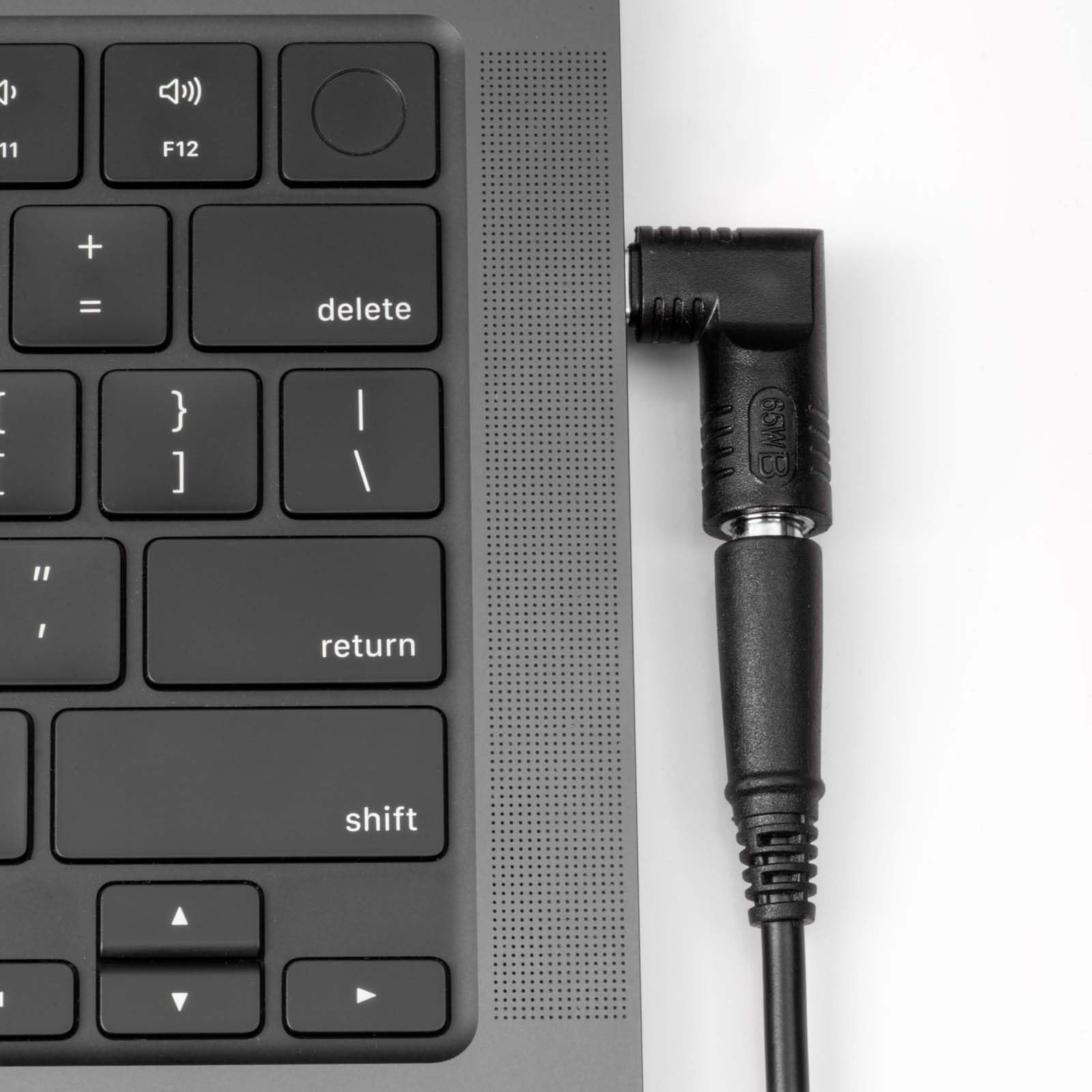 AKYGA Ładowarka Plug for Notebook Power Adapter AK-ND-D14 65W 3,5 x 1,35 mm/USB-C Black