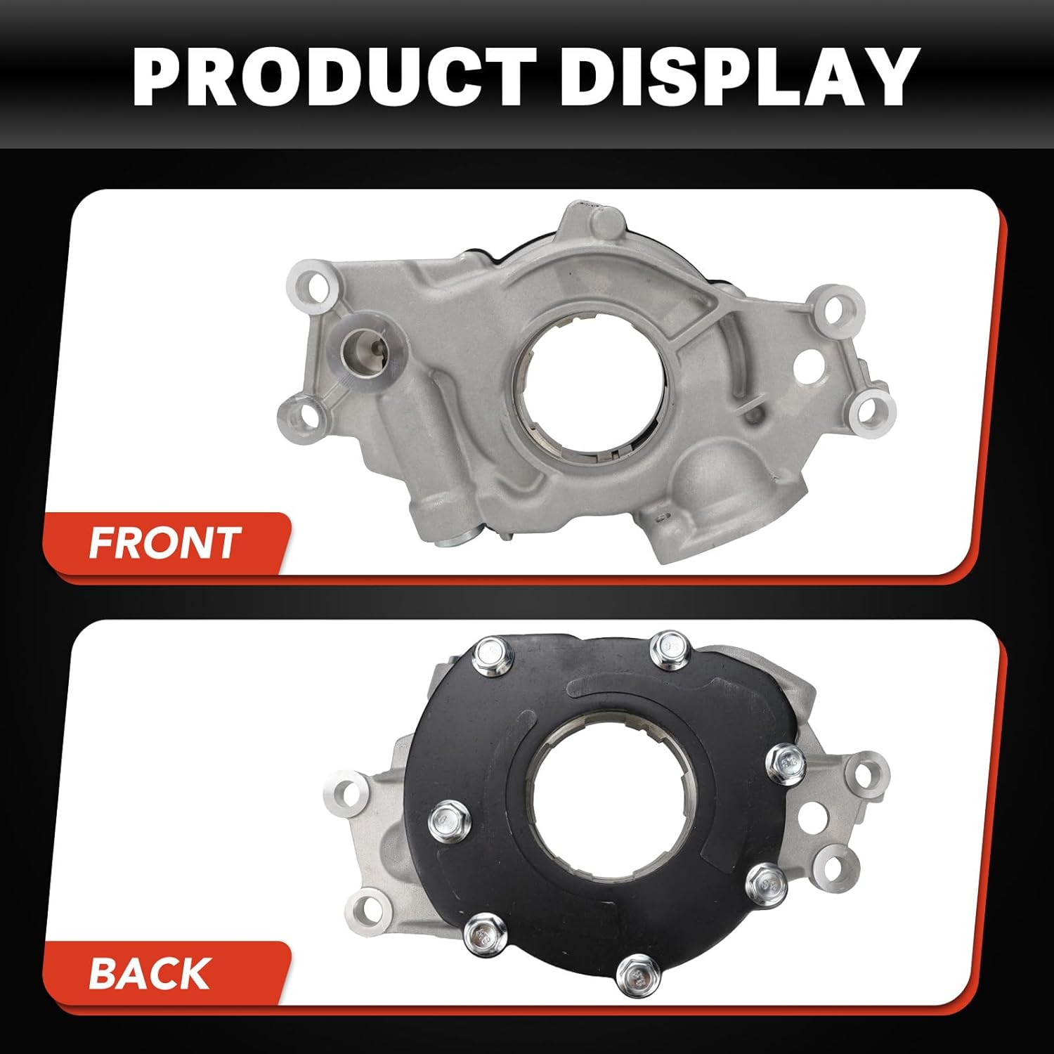 USTAR 10295 Engine Oil Pump Compatible with GM Gen III/IV LS-Series Engines LS1 LS2 LS3 LS6 4.8L 5.3L 5.7L 6.0L 6.2L
