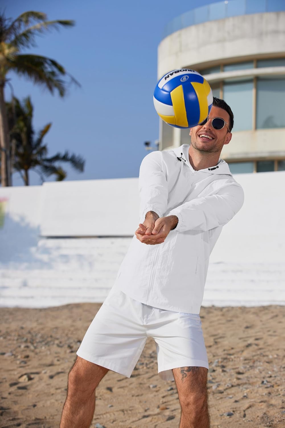 COOFANDY Men's UPF 50+ Sun Protection Hoodie Jacket Full Zip Light Long Sleeve Performance Fishing Shirts Hiking Outdoor - Image 3