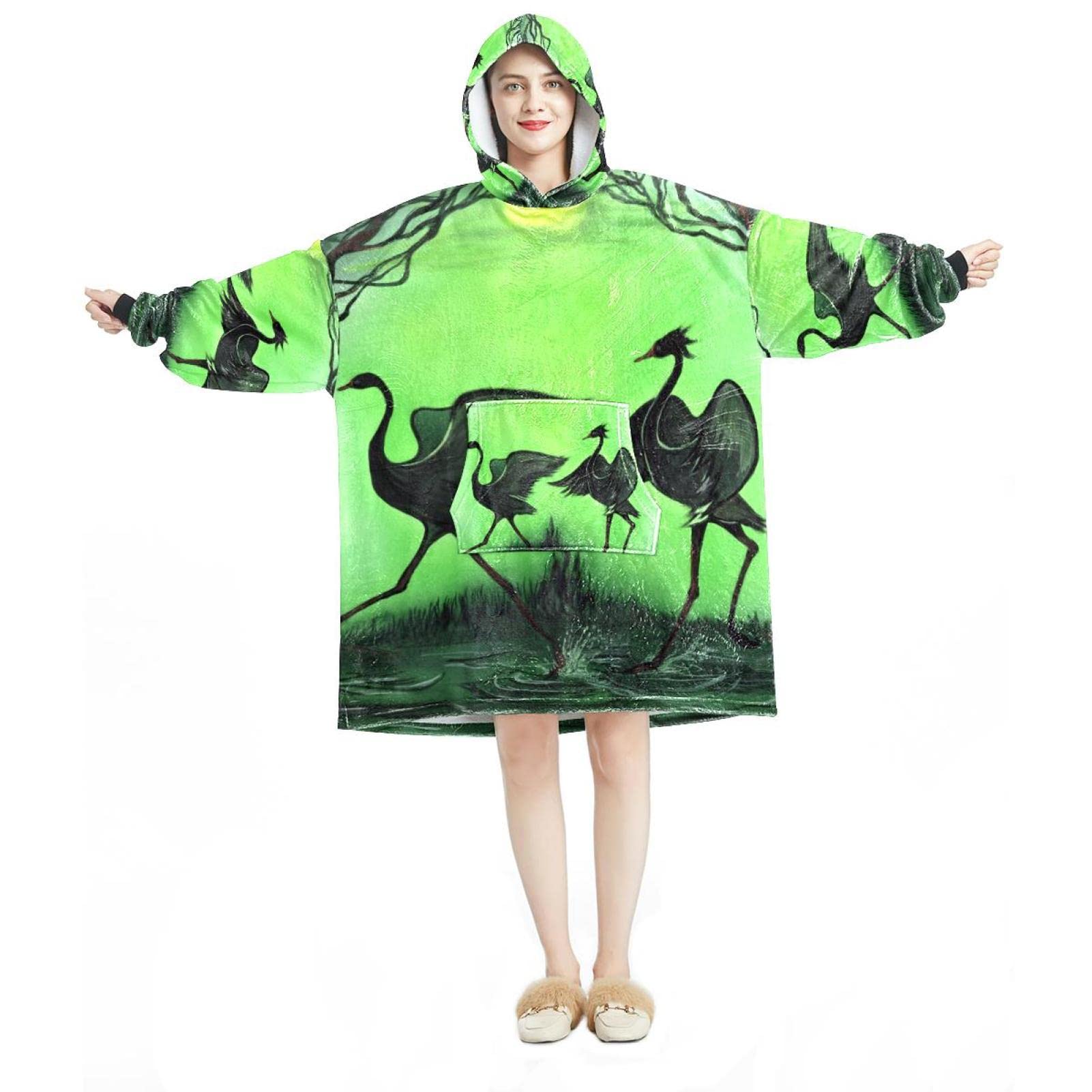 Sweat à capuche surdimensionné flanelle pour vos soirées d'hiver