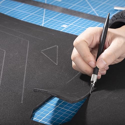 Miniatura 4 de MEARCOOH - Paquete de 2 hojas de espuma de etilvinilacetato prémium, 1364 pulgadas de grosor, 13.9 x 59 pulgadas, alta densidad 189.6 lbsm3 para