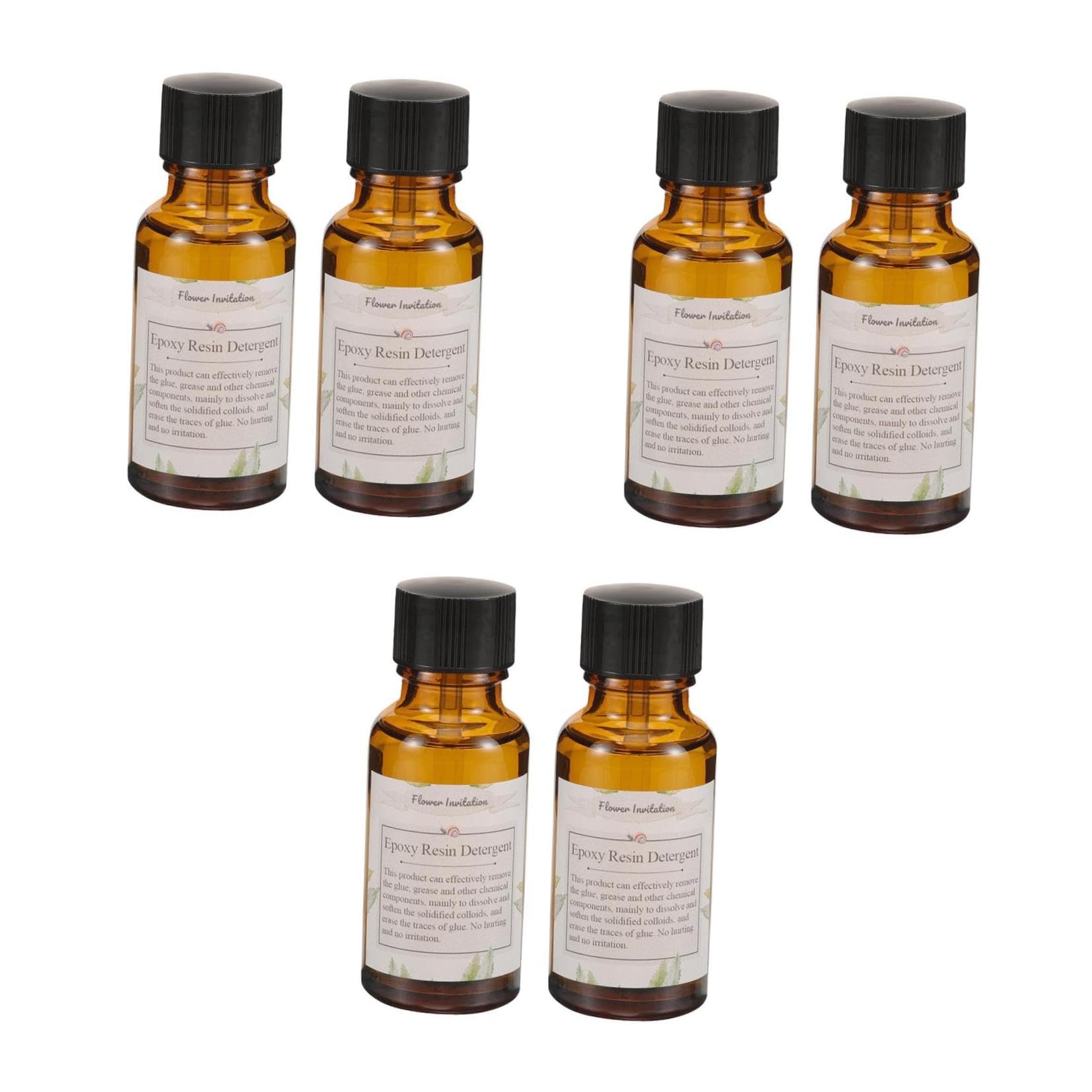 6 Stck. Silikon Trennmittel für Epoxidharzformen Langlebiger Resin Mold Release Agent für Einfaches Entformen Formverschleiß für Diy Schmuck und Bastelprojekte