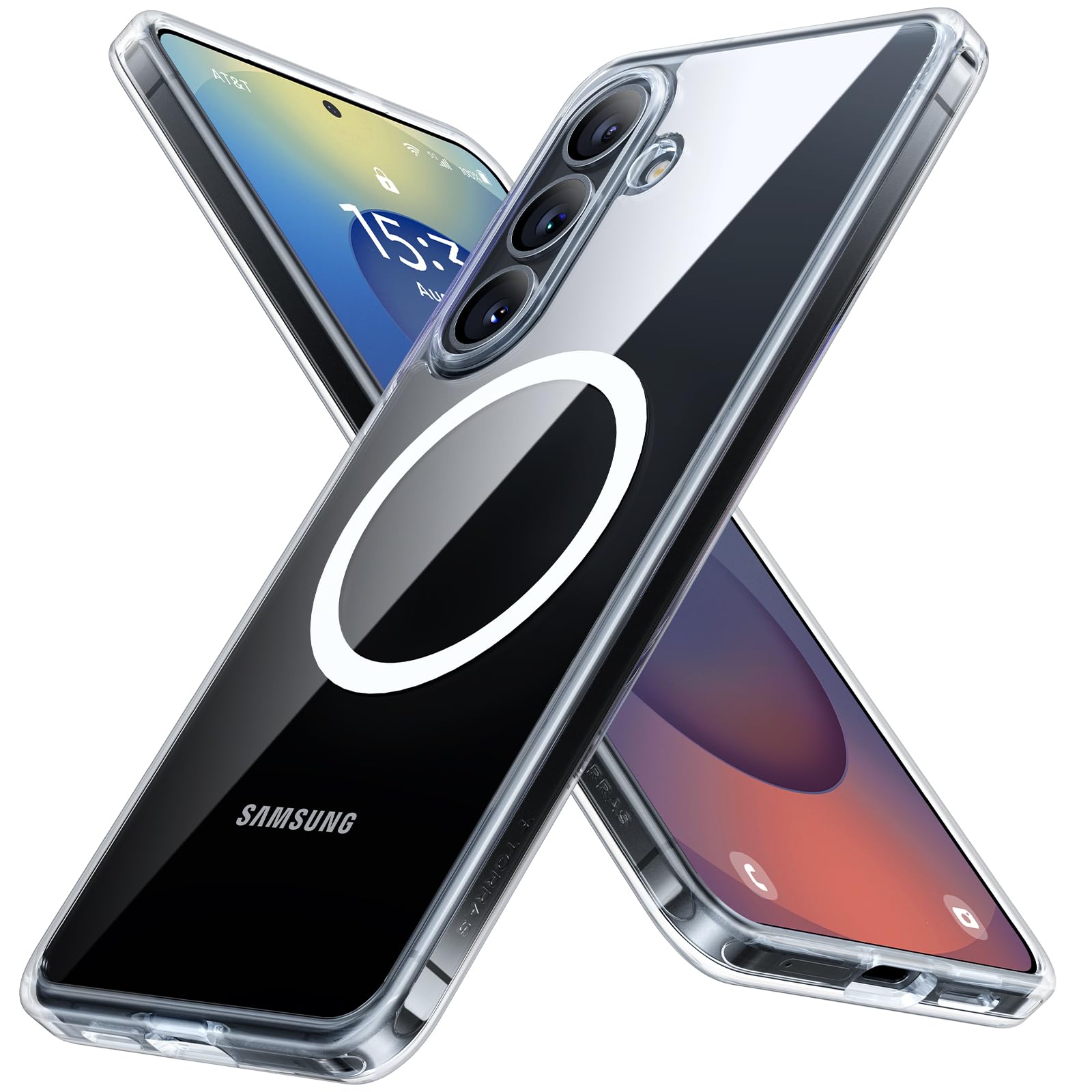 Photo 1 of TORRAS Magnetic Shockproof for Galaxy S26 Plus Case, Fit for MagSafe, Clear