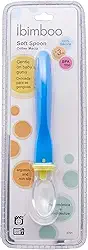 Ibimboo Colher Silicone Flexivel Rn Azul