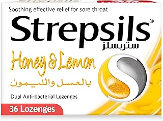 Honey & Lemon, Fast Effective Relief from Sore Throats, 36 Lozenges