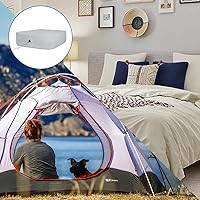 Vista 6 de Bedecor Sábanas de Cama de Aire para Cubierta de Colchón Extraíble con Banda Elástica Súper Suaves y Transpirables y Profundas hasta 21" Gris Claro
