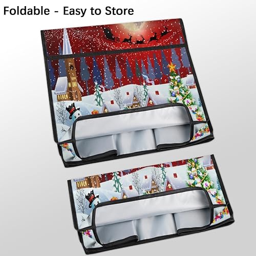 Miniatura 5 de Funda para mezclador de cocina de Navidad compatible con 6-8 cuartos de galón, cubierta para batidora de pie para cabezal inclinable y recipiente de