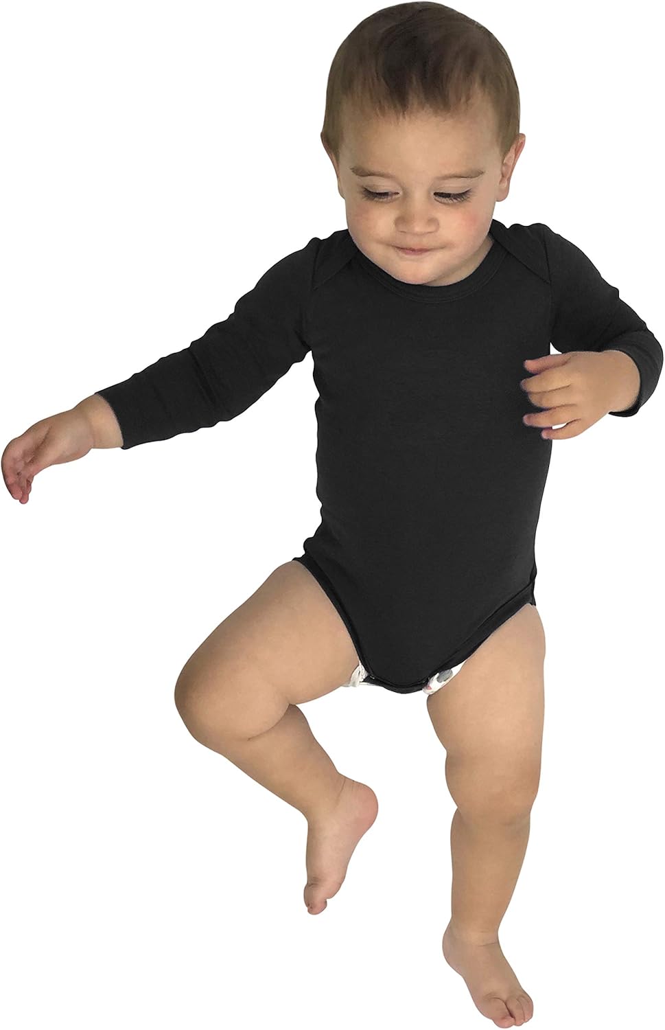 COUVER Soft Cotton Baby Bodysuit Boy Clothes Long Sleeve Onesie