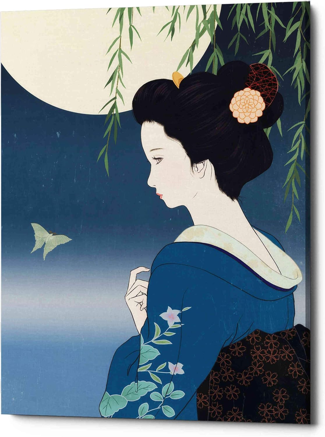 Epic Graffiti 'Fumitsuki' by Sai Tamiya, Canvas Wall Art, 26"x34"