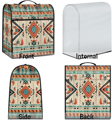 Miniatura 5 de Kitchen Aid - Fundas para batidora de pie, cubierta antipolvo con 3 bolsillos, cubierta antipolvo para electrodomésticos, cubierta antipolvo para