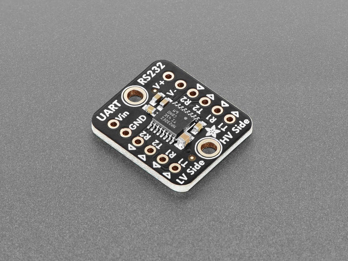 Adafruit RS232 Pal, convertitore a 2 canali da UART a RS-232, MAX3232E, 5987