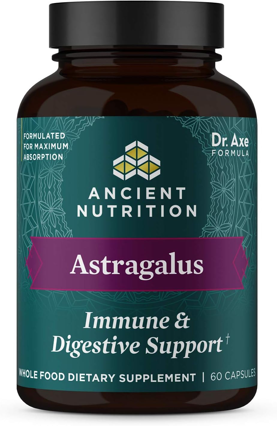 Buy Probiotics and Astragalus Supplement Capsules by Ancient Nutrition, Provides Occasional