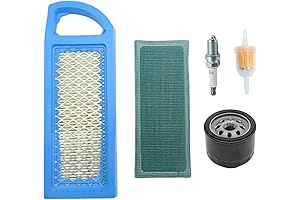 GY20573 Air Filter and GY20577 Oil Filter Replacement for John Deere LA115 Lawn Tractor