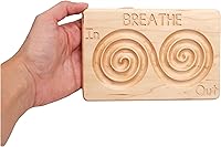 Vista 1 de Breathing Board, Finger Labyrinth, Breathing Tool, Meditation Labyrinth, Peace Corner, Montessori Peace, Handheld Labyrinth, Hand Labyrinth