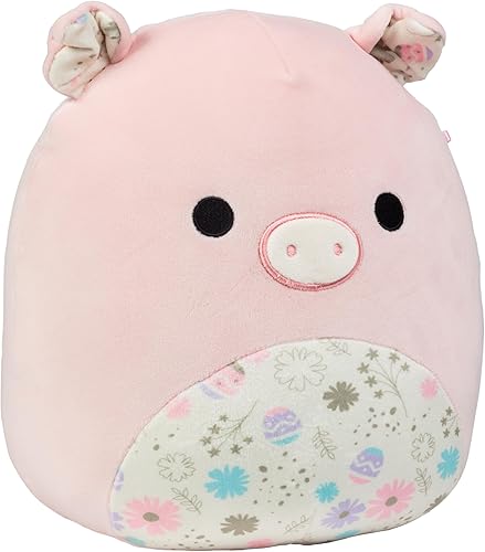 Miniatura 8 de Squishmallows Patty la vaca con orejas de conejo, peluche oficial de Jazwares de 10 pulgadas, juguete de peluche de vaca suave y blando