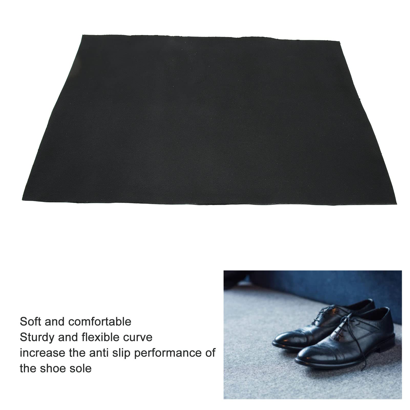 Reparatie van Rubberen Zoolplaat, 4 Mm Dik, Antislip en Duurzaam, Brede Toepassing, voor Schoenzool en Hiel