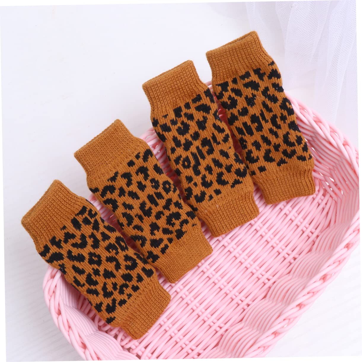 POPETPOP Cachorro 12 Piezas Calcetines De Perro Calentadores Térmicos De Rodilla Calcetines Calientes Calcetines Térmicos Calcetín Perros Mascotas