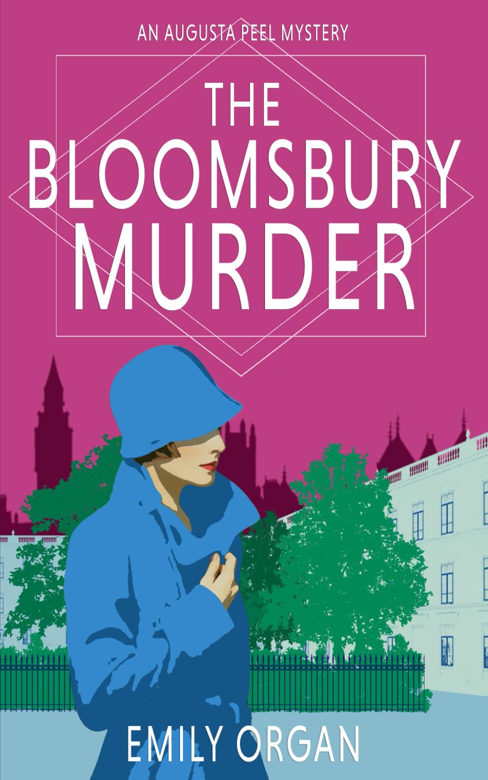 Emily Organ Unisex Multicolor The Bloomsbury Murder Paperback Book