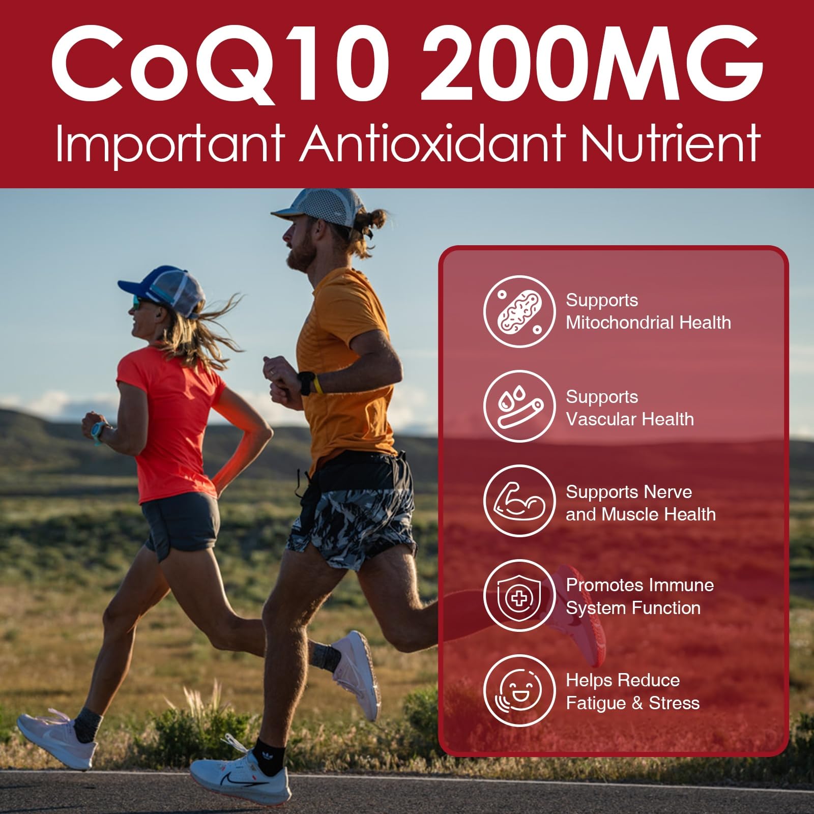 NATURE TARGET CoQ10 200mg Softgels with PQQ, 120 Servings — Amazon image 4