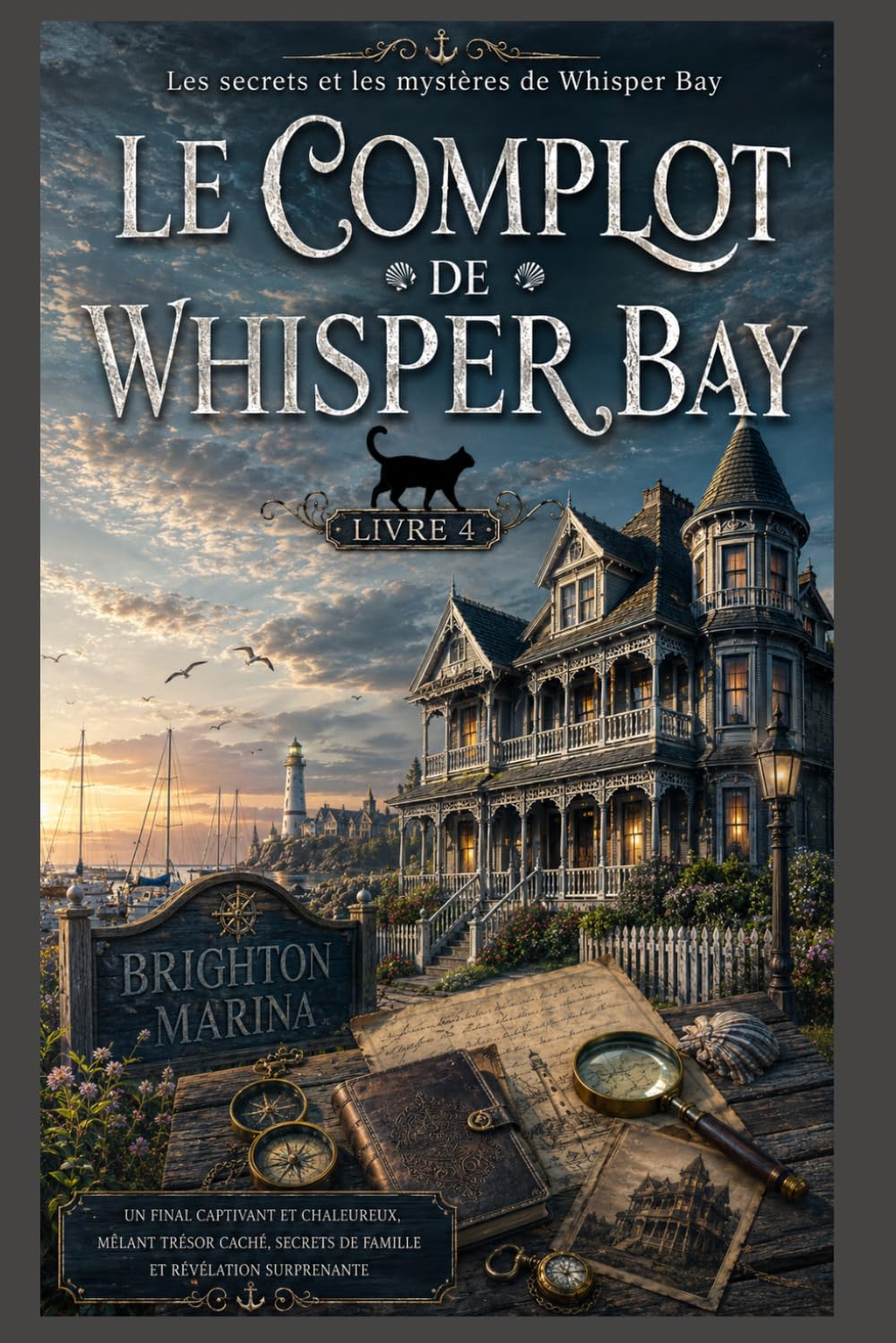 Le complot de Whisper Bay: Un final captivant et chaleureux, mêlant trésor caché, secrets de famille et révélation surprenante (Livre 4) (Les secrets et les mystères de Whisper Bay)