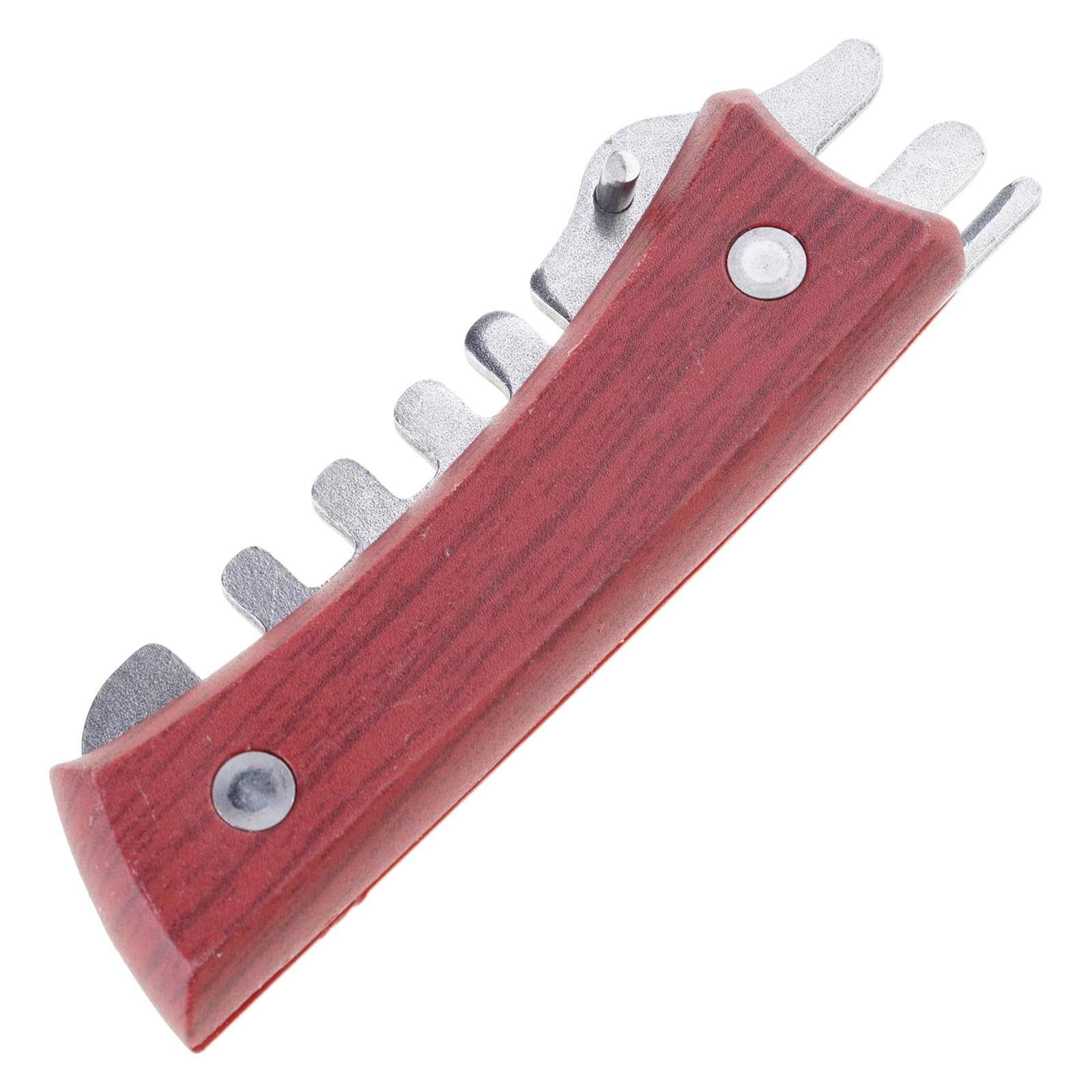Compact Eyeglass Repair Pliers with Wooden Handle Perfect for Adjusting Metal Frame and Temples At Homes Handheld Glasses Correction Pliers