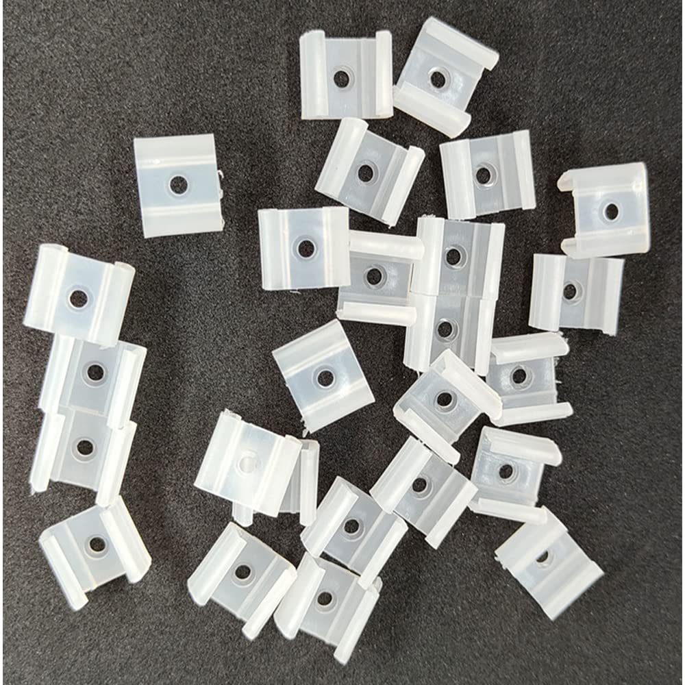 50 Pack Christmas Light Clips LED Strip Lights Mounting Brackets — Amazon image 6