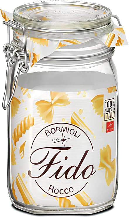 Pote Hermético Fido Bormilo Rocco Transparente