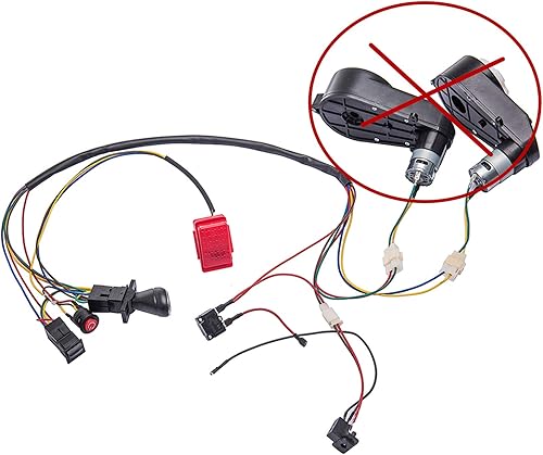 Miniatura 5 de weelye Alambres de accesorios de bricolaje para coche eléctrico para niños, auto hecho a sí mismo de juguete de piezas, para coche eléctrico niños