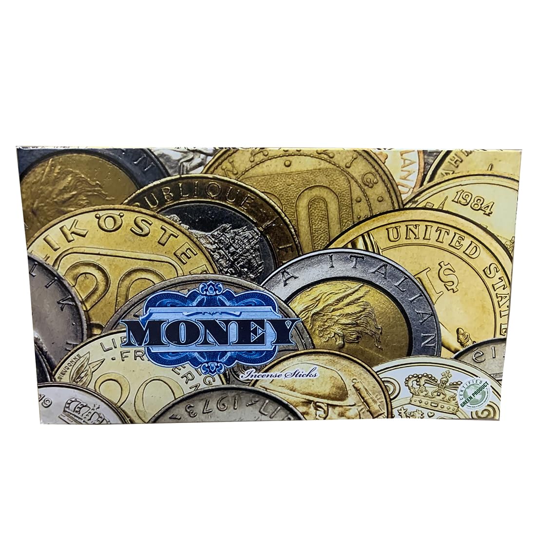 Giftlocaluk Cinnamon-Clove Spice With Sweet Herbs Satya Money Incense Sticks - Wealth-Attracting Aroma For Abundance & Success 240 Sticks (12X20)